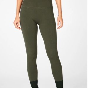 Fabletics Olive Green workout set (sold together)